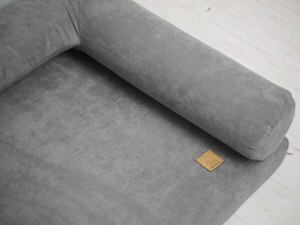 Huzat DeltaDog Soft Prémium Ortopédiai Kutyafekhely - Szürke - Image 2