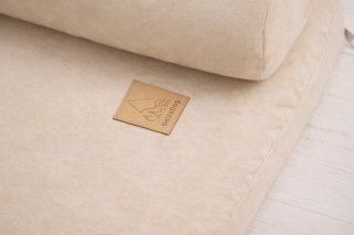 HUZAT DeltaDog Soft Prémium Ortopédiai Kutyafekhelyhez - Bézs